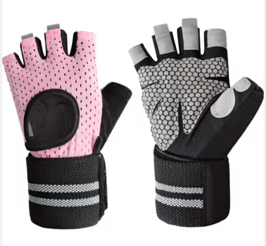 Breathable Anti Slip Workout Gloves